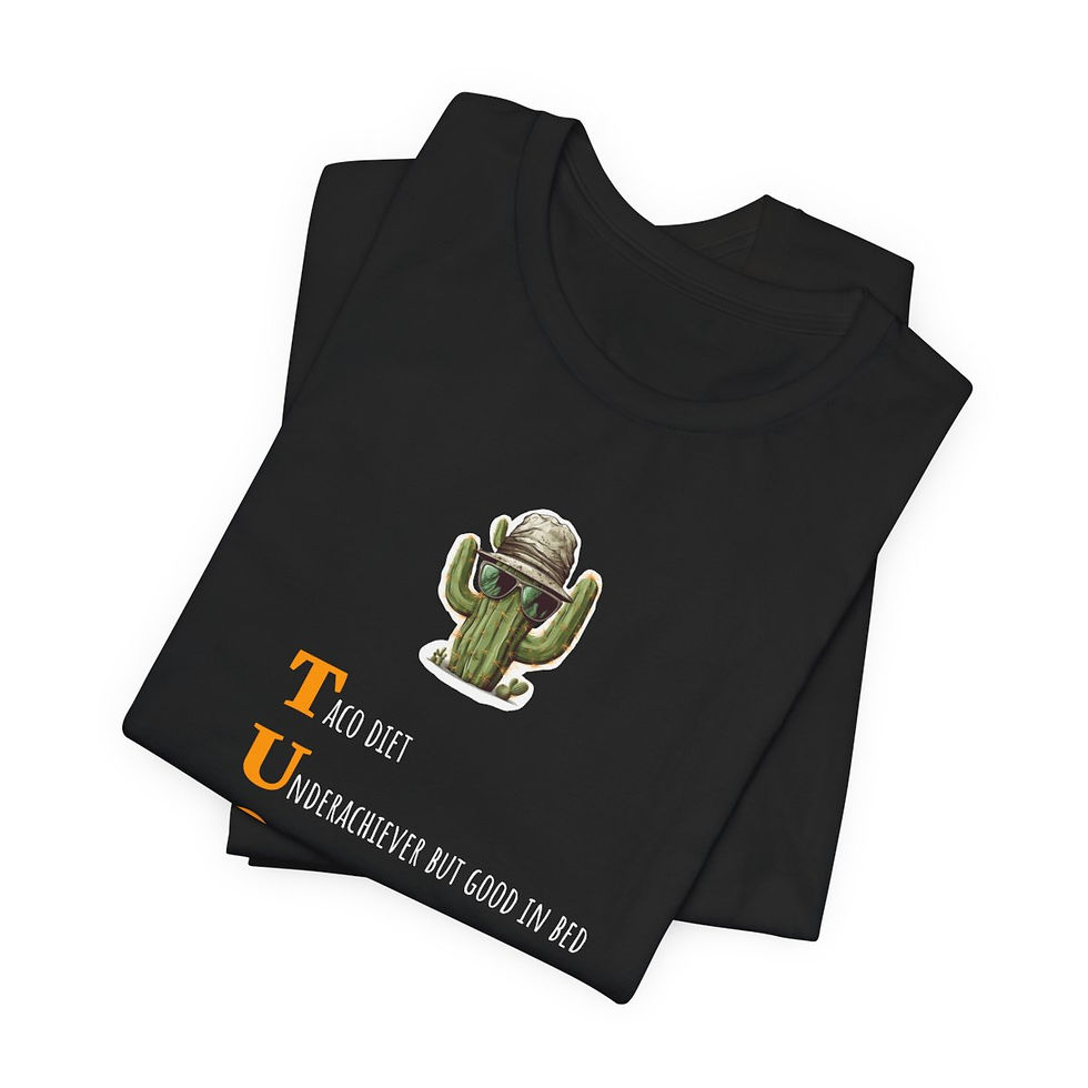 Thumbnail: "T-U-C-S-O-N" Unisex Jersey Short Sleeve Dark T