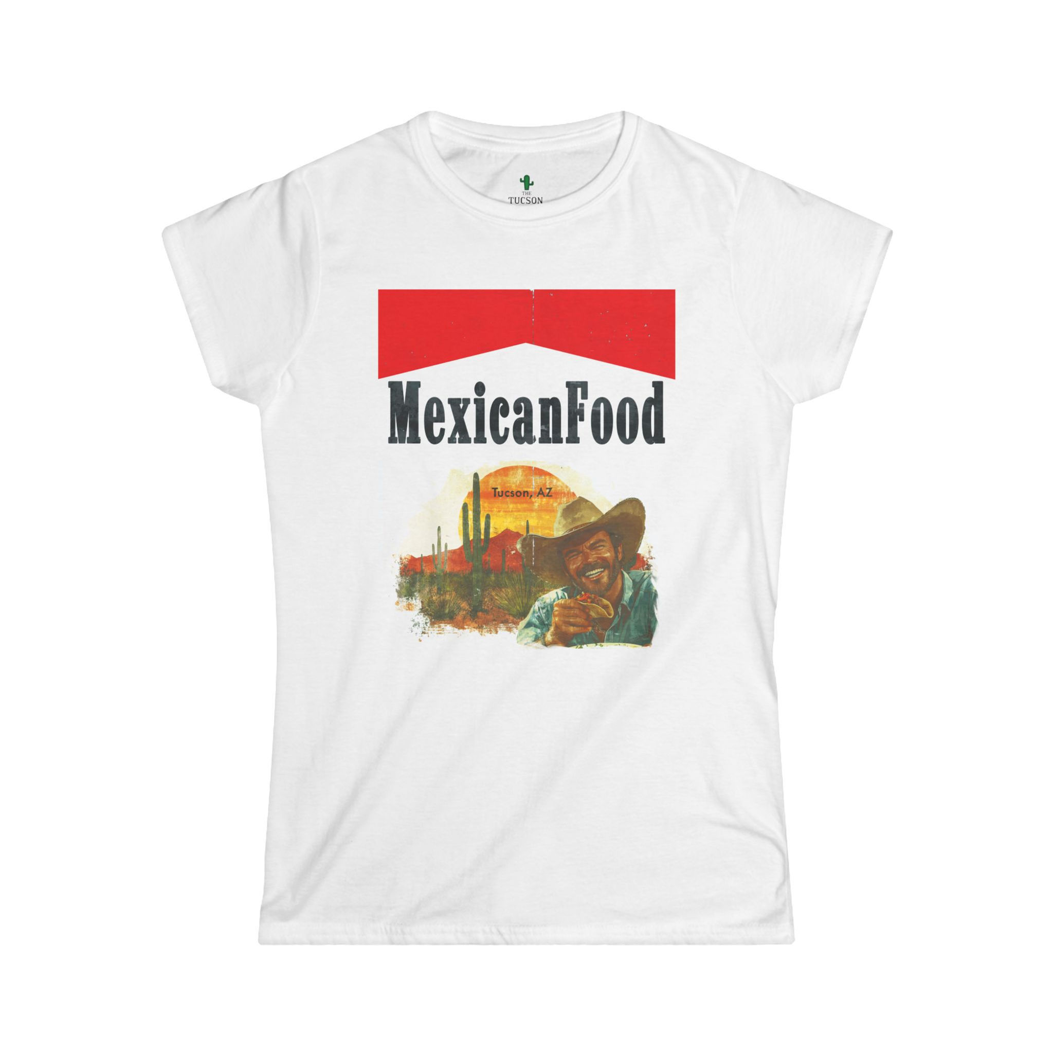 "Mexican Food, Tucson AZ Marlboro" Women's Tee 