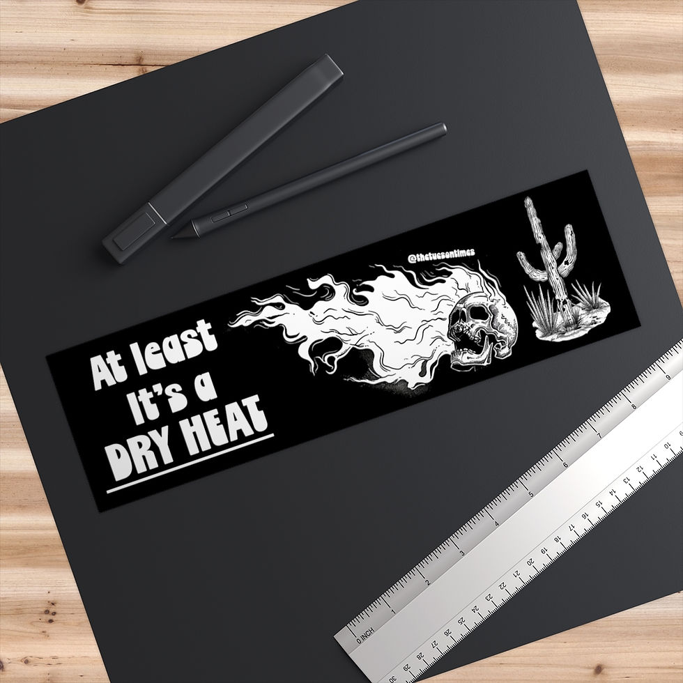 Thumbnail: "At Least It's A Dry Heat" Bumper Stickers