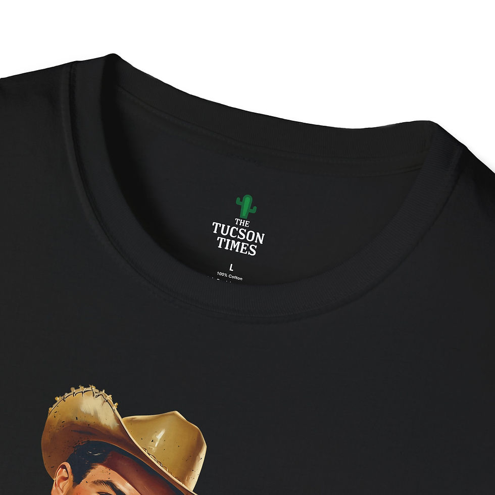 Thumbnail: Cowboy- "I've made regrettable decisions in Tucson"  Unisex Softstyle T-Shirt