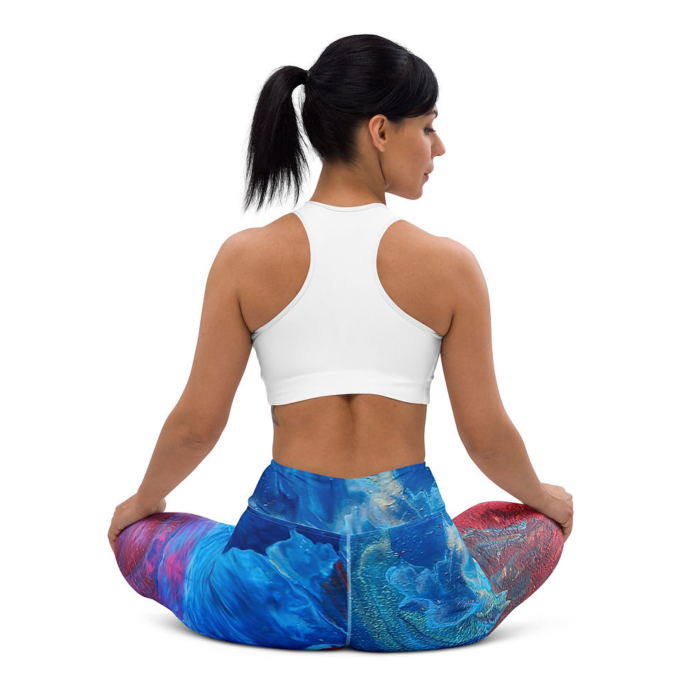 Miniaturbild: Yoga Leggings "Feuerwerk"
