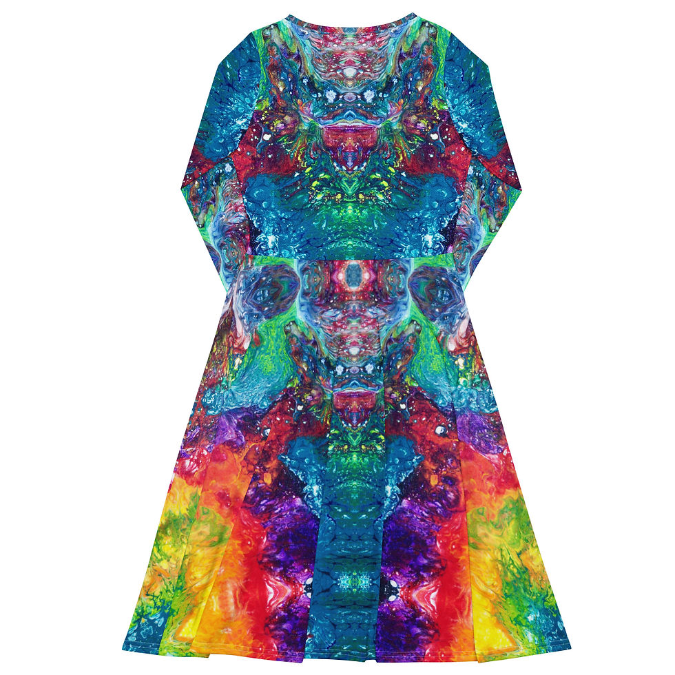 Miniaturbild: Midi-Kleid "Kaleidoskop"