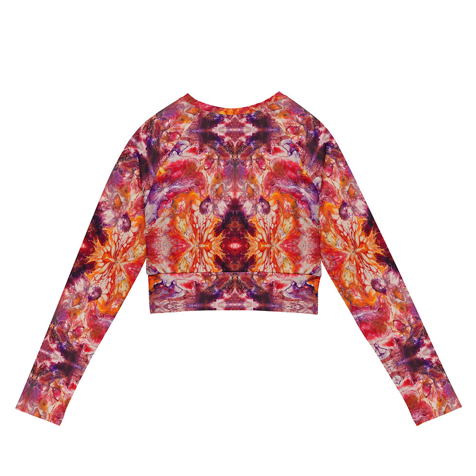 Miniaturbild: Crop Top mit langen Ärmeln "Fülle"