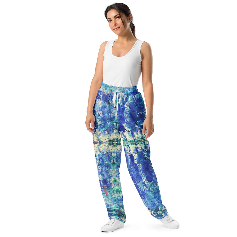 Miniaturbild: Weite Jogginghose "Mosaik"