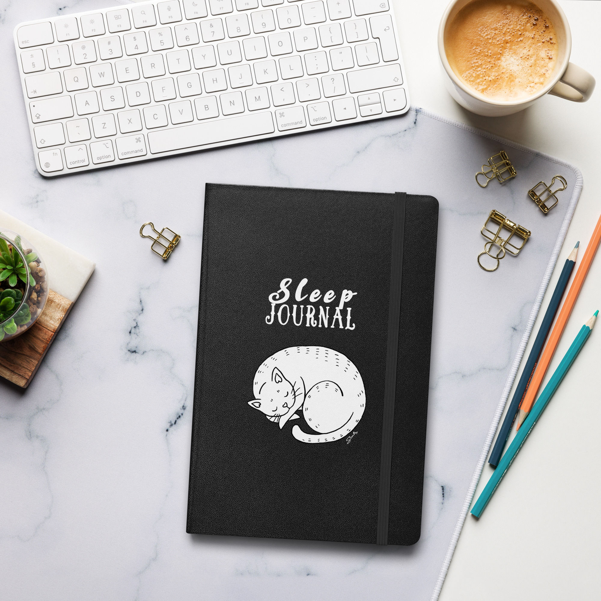 Sleep Journal - Carnet relié à couverture rigide