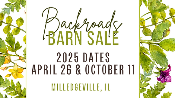 2025 Milledgeville Backroads Barn Sale