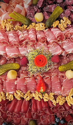 Molinari Sempione-Molinari Events-Walliser luftgetrocknete Fleischerzeugnisse-Apero Platte