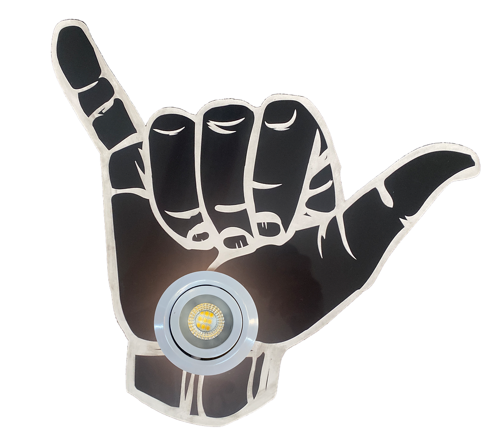 Miniaturbild: LED-Abdeckung/Cover: Shaka/Hang Loose