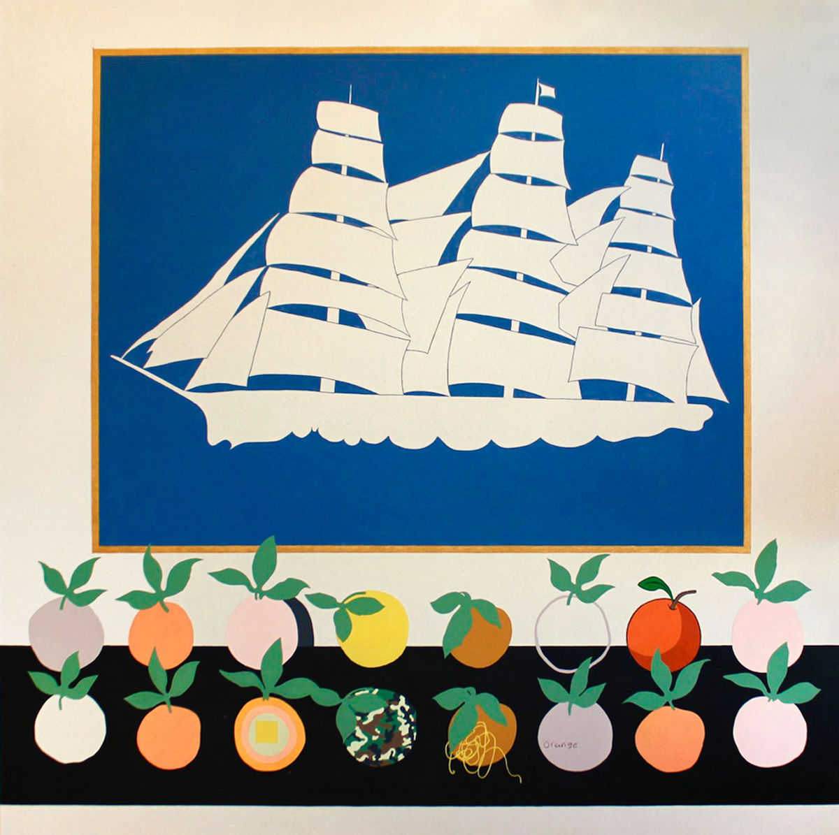 Still Life with Oranges