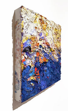 Arden Gallery - Brigid Watson, "Salt Spray," 2024, oil on canvas, 24 x 24 inches, $3,600