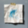 Arden Gallery - Natalie Featherston, "Study in Cerulean Seas," 2024, oil on panel, 12 x 12 inches - SOLD