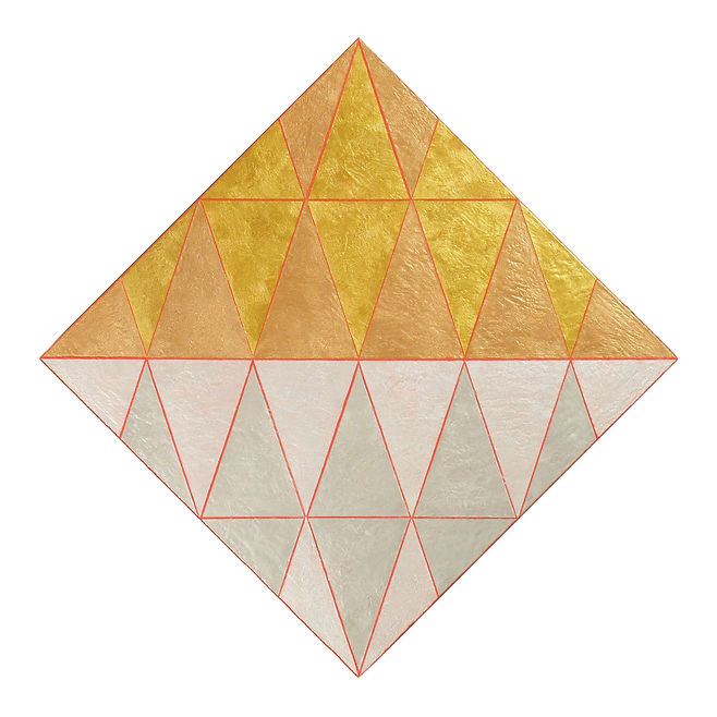 Arden Gallery - Joanne Mattera, "Diamond Life 31," 2022, encaustic on panel, 25 x 25 inches, $6,400