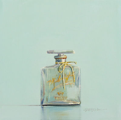Arden Gallery - Wendy Chidester, "Midnight," 2022, oil on canvas, 10 x 10 inches - SOLD