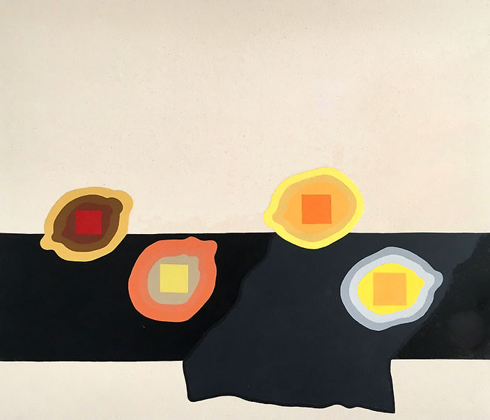 Arden Gallery - Stephen D'Onofrio, "Still Life with Josef Albers Lemons," 26 x 35 inches