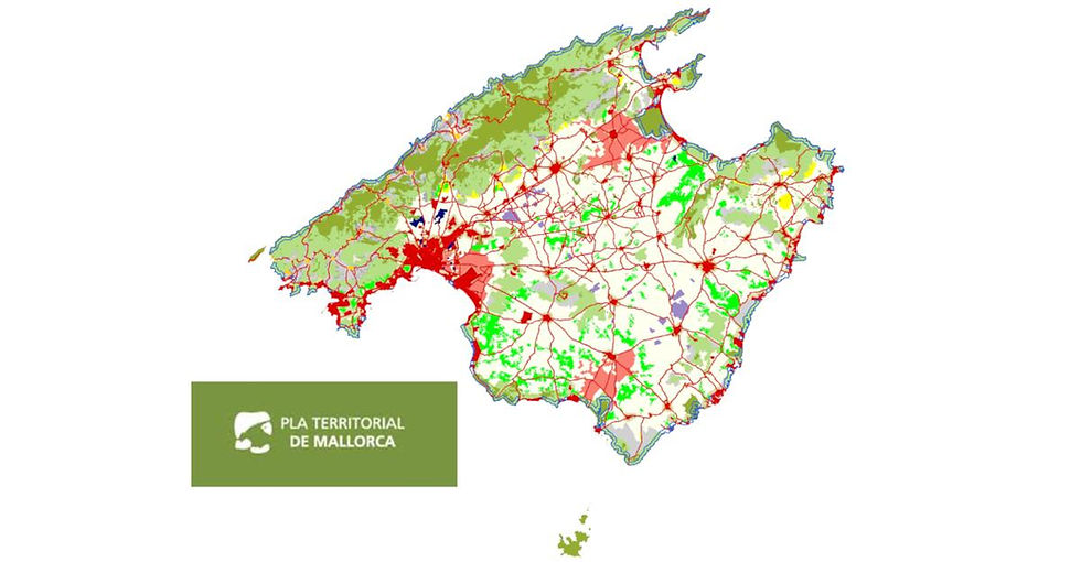 Urban planning Mallorca Zoning Map