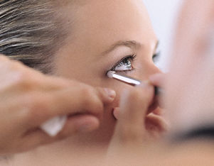 Makeup Application Closeup