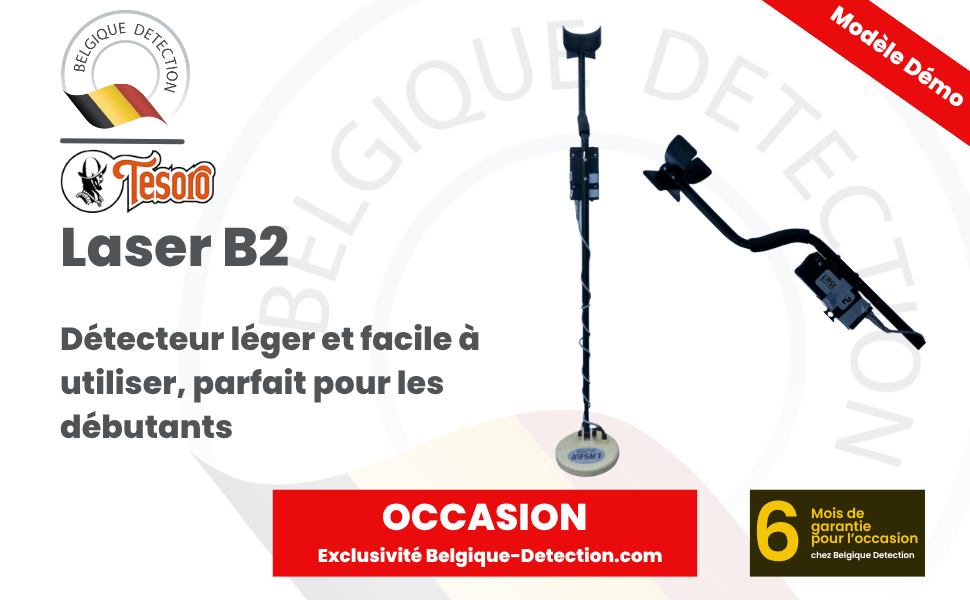 détecteur d'occasion collector tesoro laser b2 belgique détection
