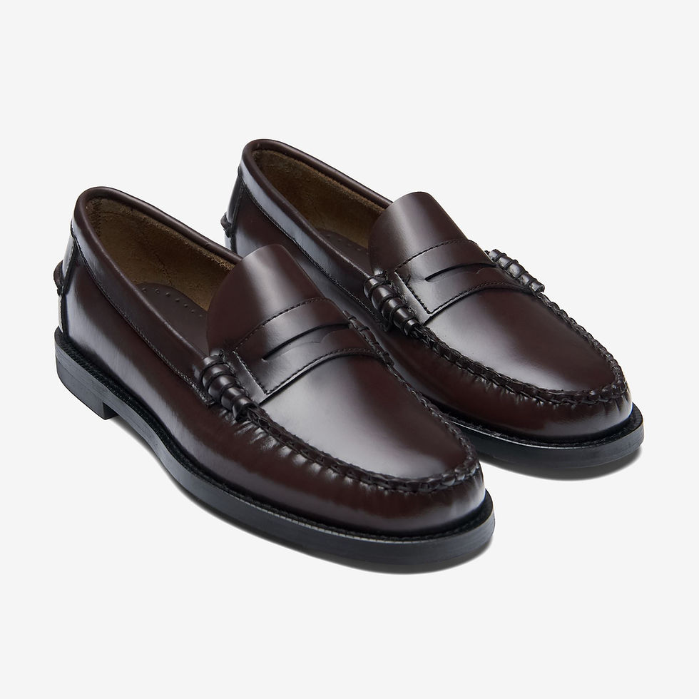Classic Dan Lr Sebago, Brow Burgundy — Moomy The Collection — vue 2