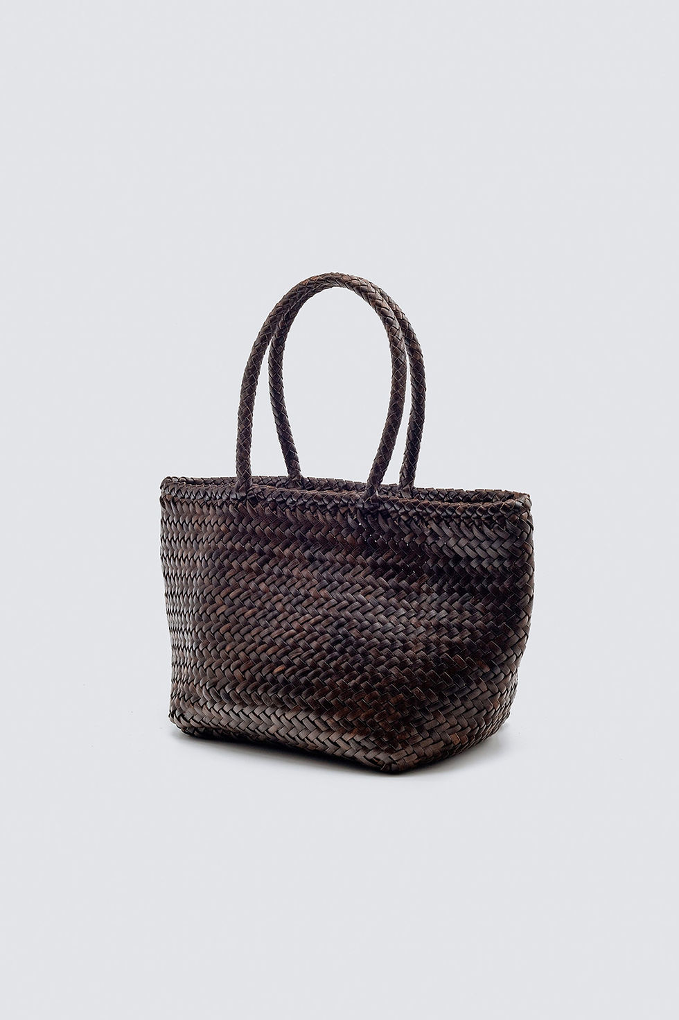 Grace Basket Small Dragon Diffusion, Dk.Brown — Moomy The Collection — vue 2