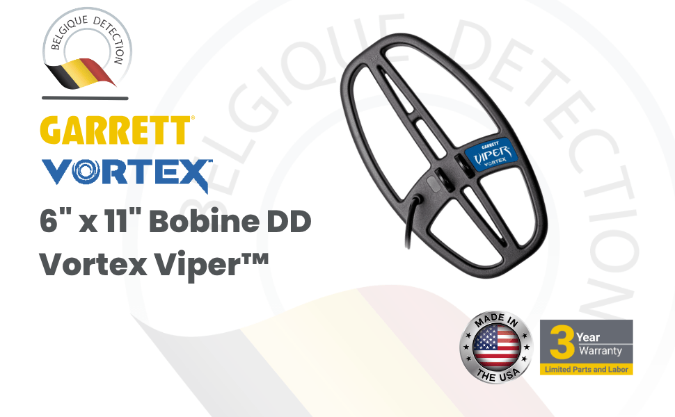 disques de détection viper pour détecteurs de métaux garrett vortex vx5 vx7 vx9 belgique détection
