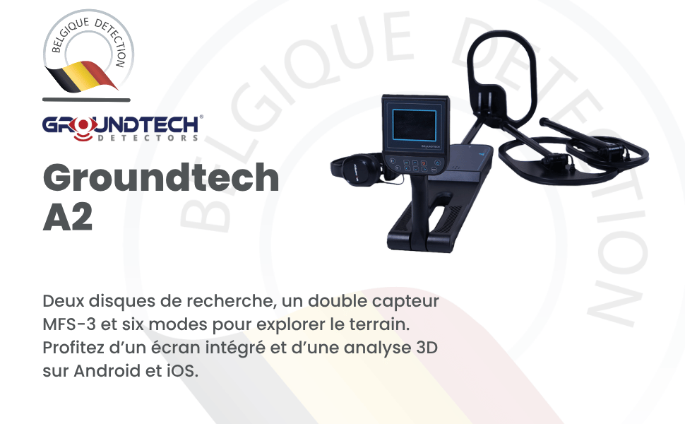 groundtech a2 radar de sol belgique détection