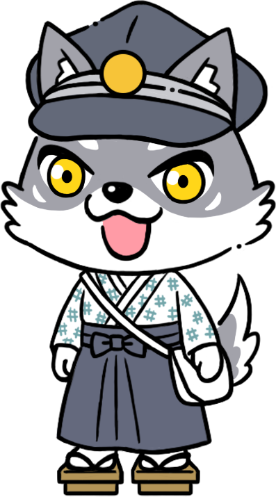 明治時代のマカミのイラスト
