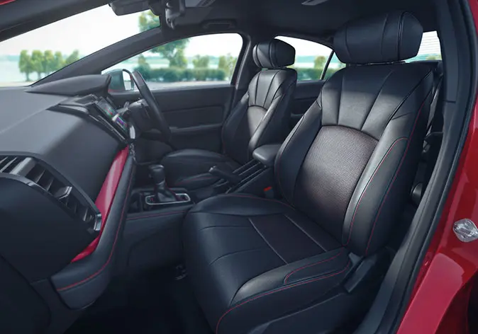 Honda City Sports new seats