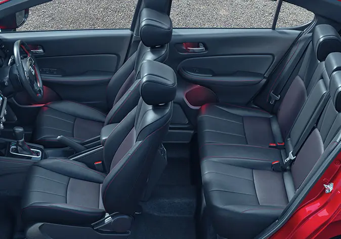 Honda City Sports new black interiors