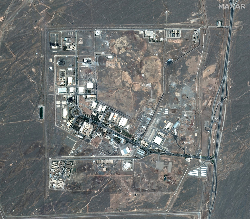 Areal satellite view map.