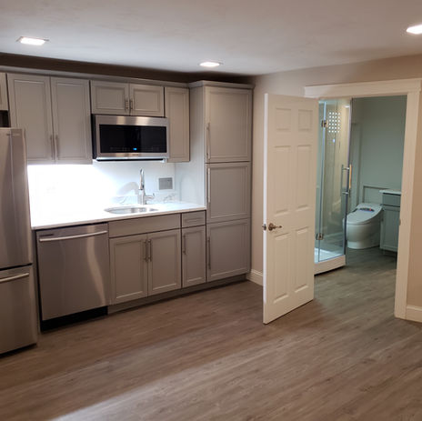 Basement In Law suite kitchen