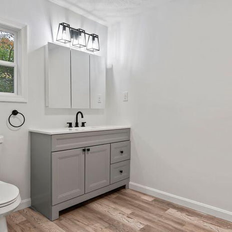 Bathroom vanity remodel