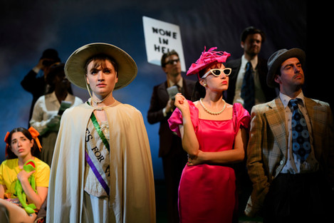 Epsom Downs by Howard Brenton | Production Photos | © Patrick Baldwin