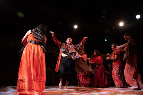 The Mouth of the Gods by Border Crossings | Production Photos | © John Cobb