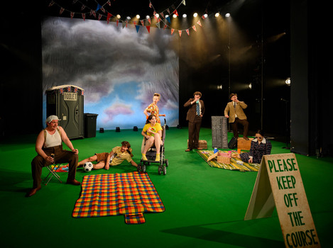 Epsom Downs by Howard Brenton | Production Photos | © Patrick Baldwin