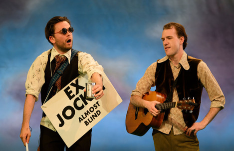 Epsom Downs by Howard Brenton | Production Photos | © Patrick Baldwin