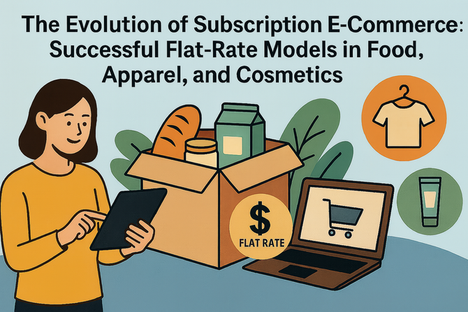 The Evolution of Subscription E-Commerce: Successful Flat-Rate Models in Food, Apparel, and Cosmetics