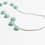 Thumbnail: Amazonite Heart Shape Silver Princess Necklace