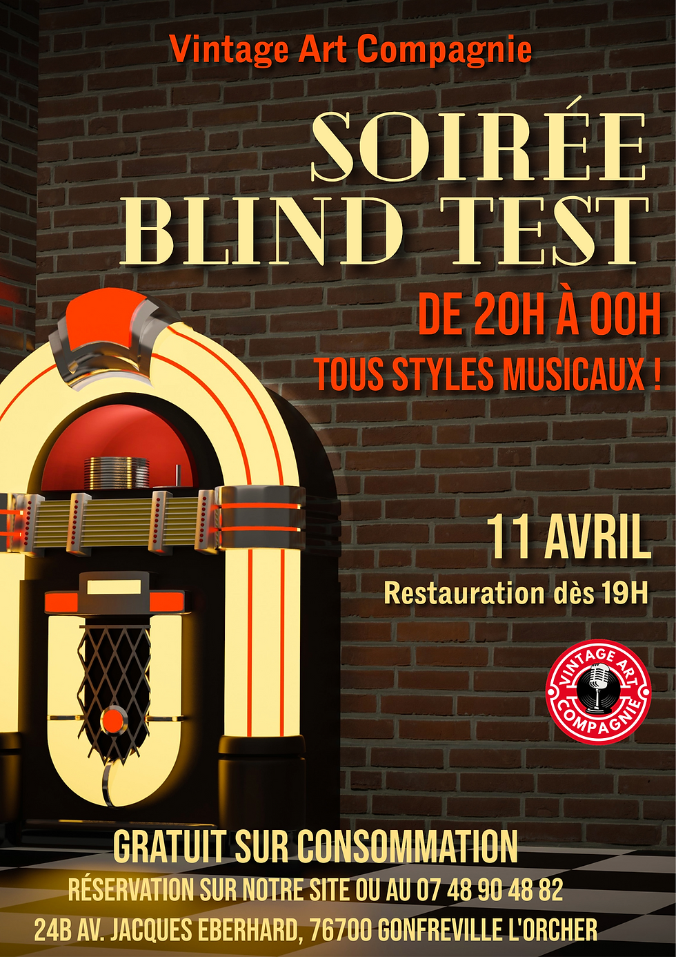 Soirée Blind test !