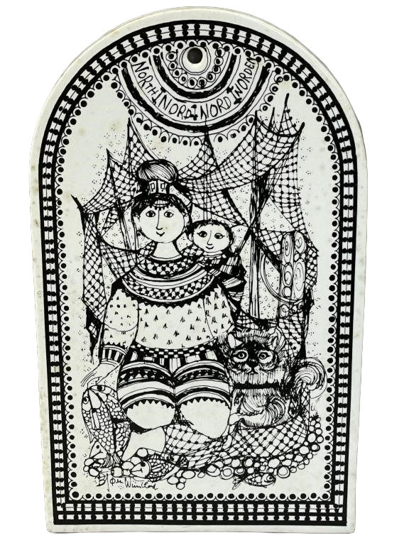 Thumbnail: Bjorn Wiinblad Rosenthal Ceramic Plaques
