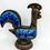 Thumbnail: Limited Edition Bitossi Aldo Londi - Rimini Blu Rooster/Cockerel