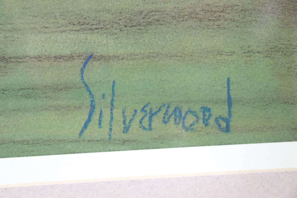 Thumbnail: Signed Mary Silverwood Landscape