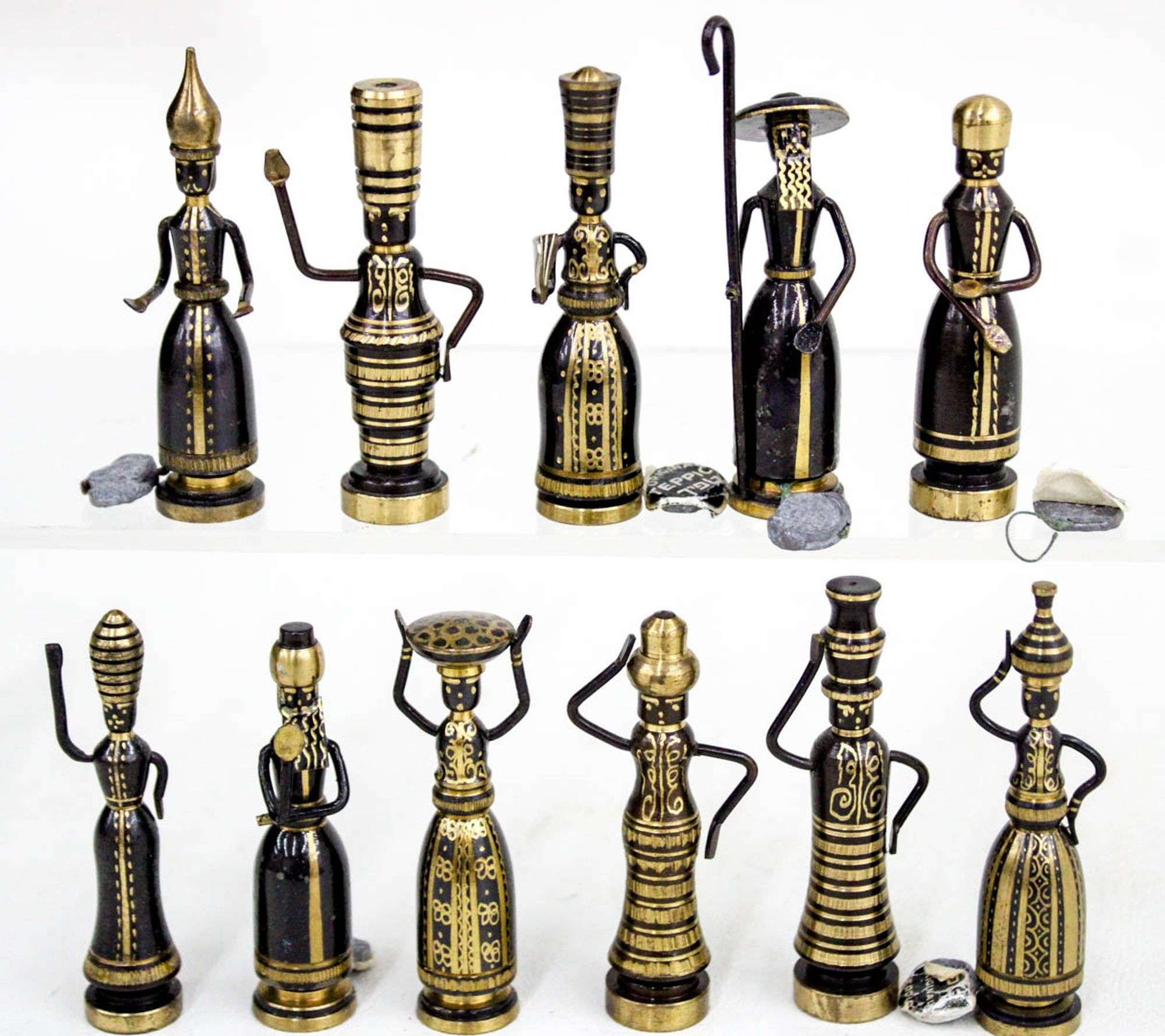 Collection of Chess Pieces and Biblical Figures Made by Hans Teppich – Jerusalem