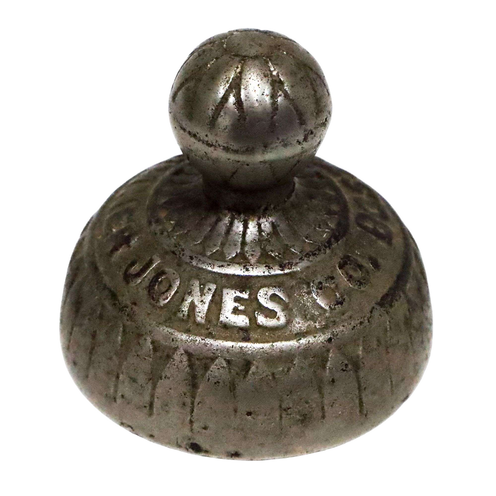 Cumner Jones & Co., Boston, Cast Iron Promotional Paperweight