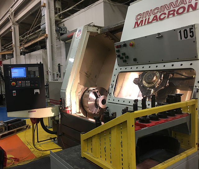 Cincinnati CinTurn 28C CNC Lathe Retrofit - Siemens 828D Analog