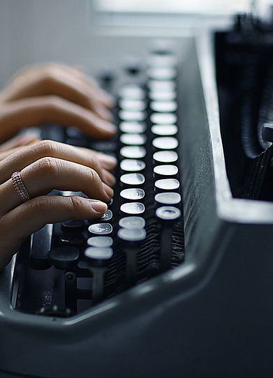 Typing on a Typewriter