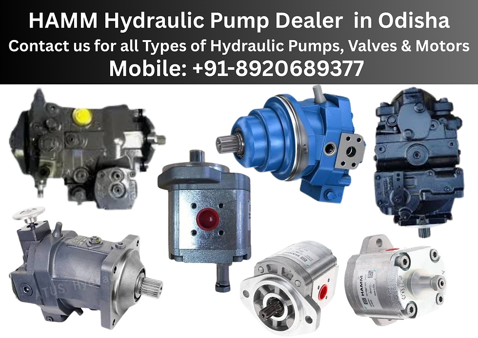 HAMM Hydraulic Pump Dealer and Supplier in Odisha