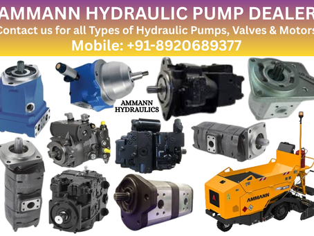 Ammann Hydraulic Pump Dealer in India