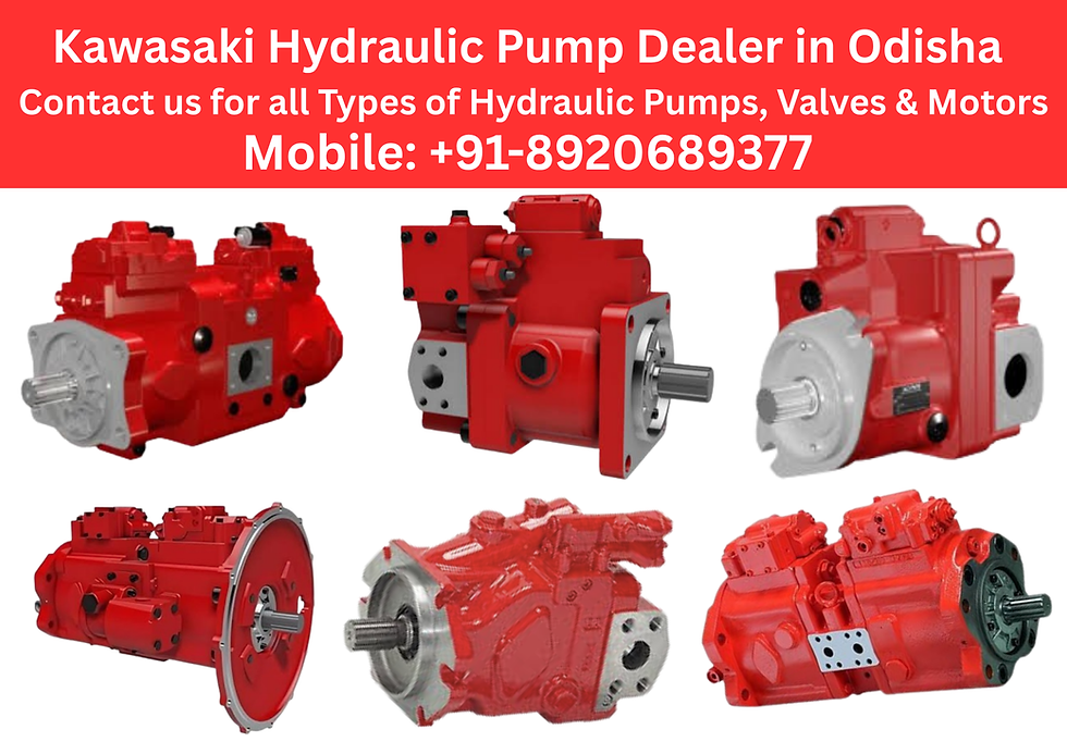 Kawasaki Hydraulic Pump Dealer and Supplier in Odisha