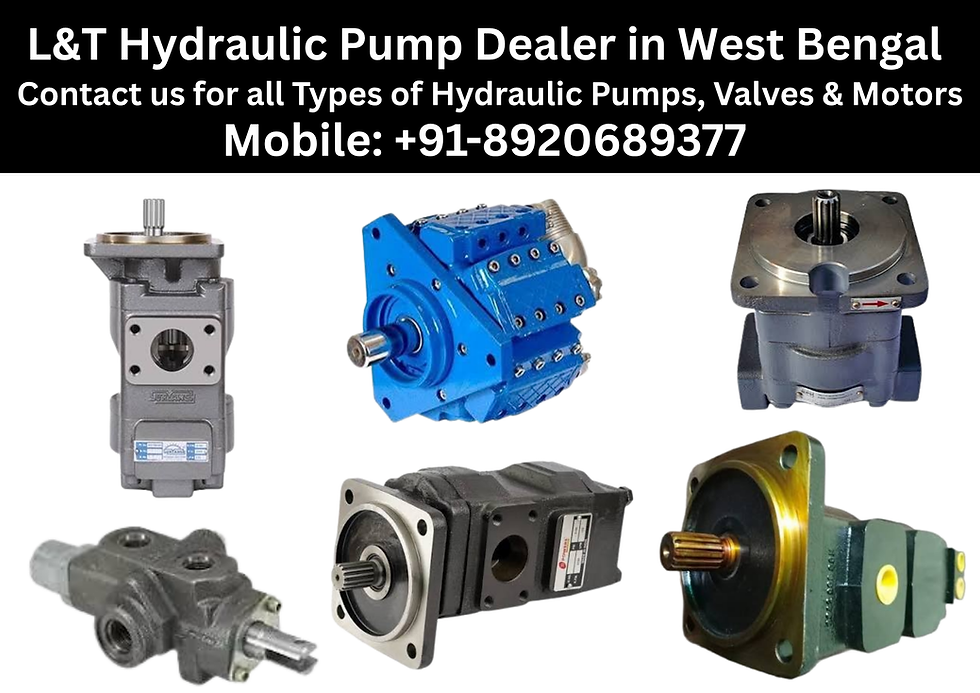 L&T Hydraulic Pump Dealer and Supplier in West Bengal