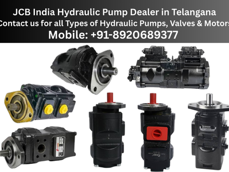 JCB India Hydraulic Pump Dealer and Supplier in Telangana